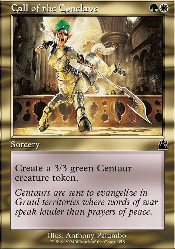 Call of the Conclave [#0358 Retro Frame] (RVR-C)