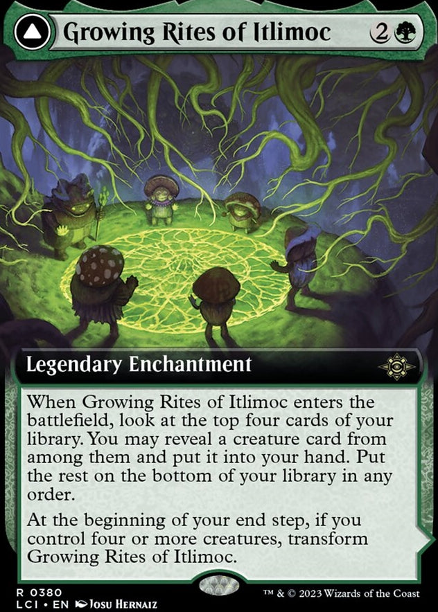 Growing Rites of Itlimoc // Itlimoc, Cradle of the Sun [#0380 Extended Art] (LCI-R)