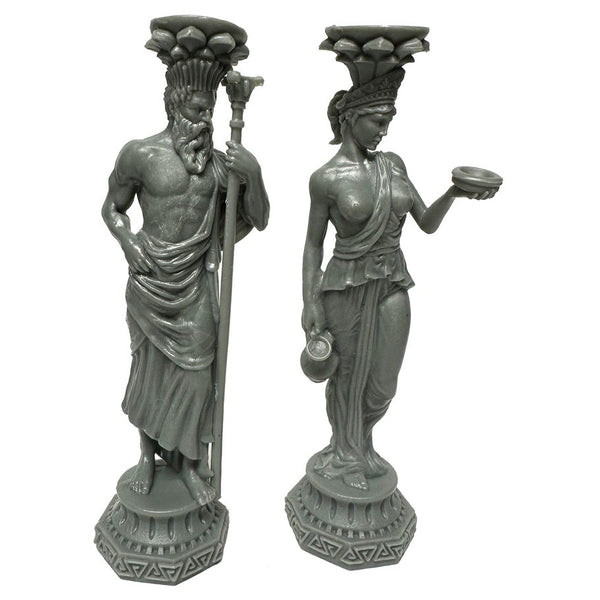 Bones Black 44172: Greek Pillars (Zeus and Hera)