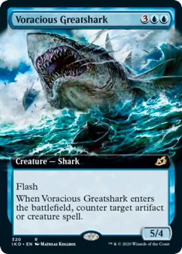 Voracious Greatshark [#320 Extended Art] (IKO-R)