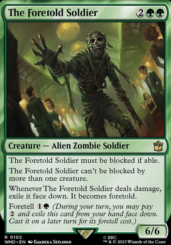 The Foretold Soldier [#0102 New Cards] (WHO-R)