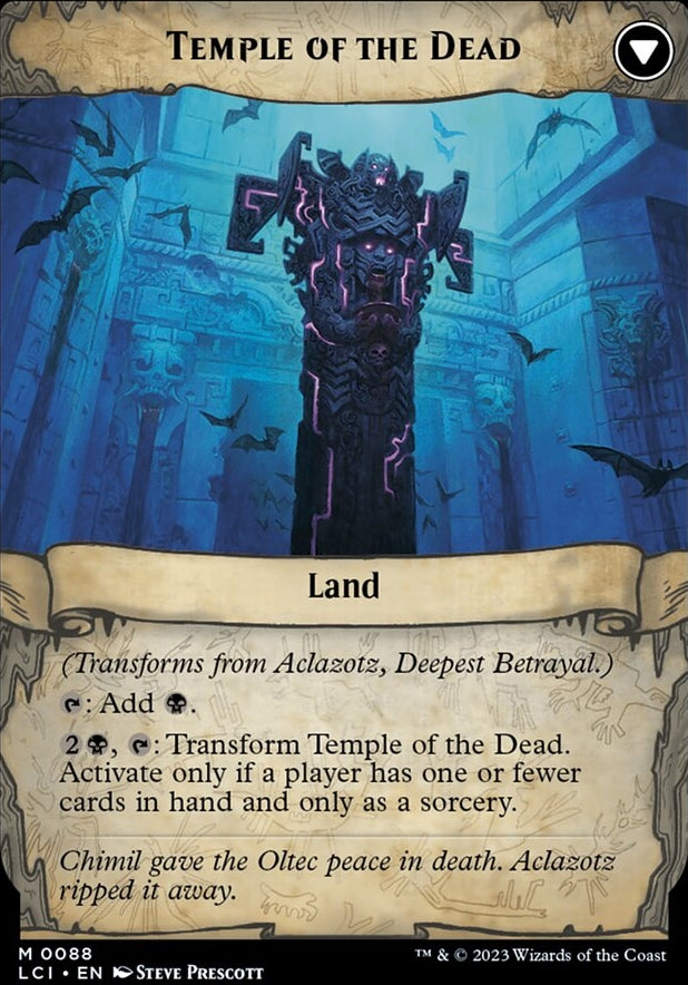 Aclazotz, Deepest Betrayal // Temple of the Dead [