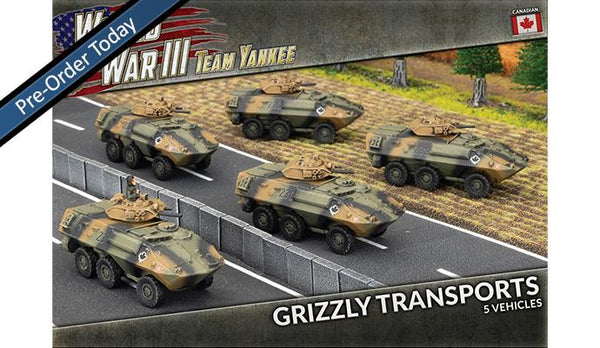Flames of War: Team Yankee WW3: NATO (TCBX04) - Grizzly Transports