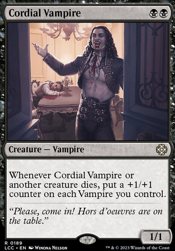 Cordial Vampire [#0189 Reprint] (LCC-R)