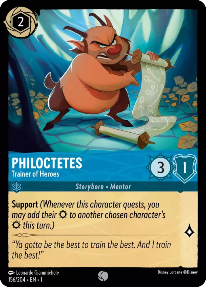 Philoctetes - Trainer of Heroes (The First Chapter 156/204) Common - Near Mint