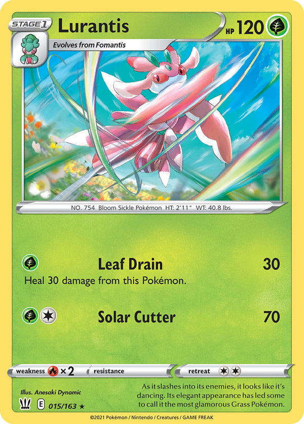 Lurantis - 015/163 (SWSH05) Rare - Near Mint