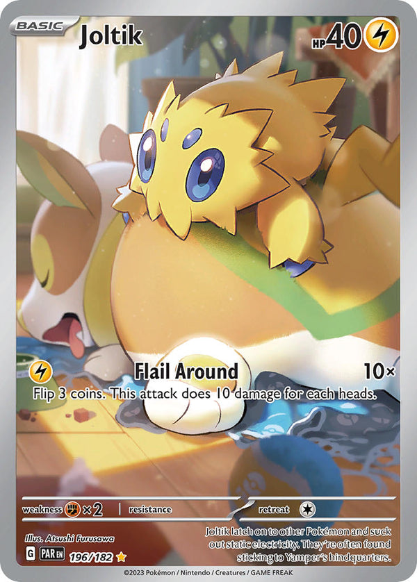 Joltik - 196/182 (PAR) Illustration Rare - Near Mint Holofoil