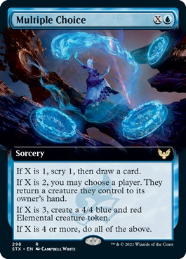 Multiple Choice [#298 Extended Art] (STX-R)