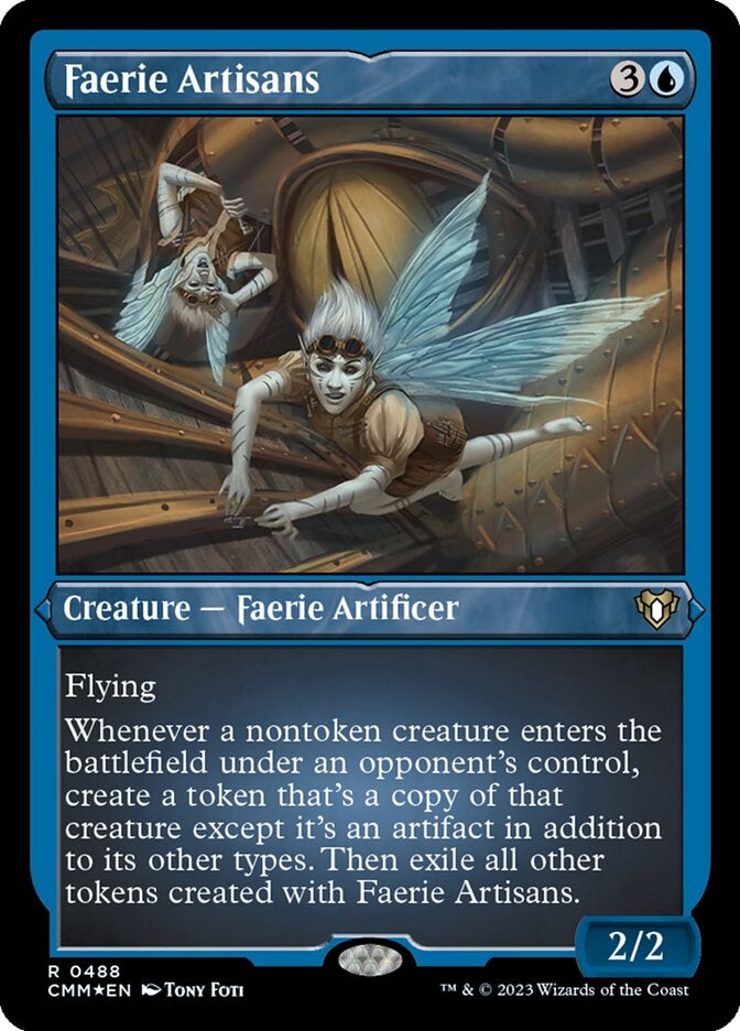 Faerie Artisans [#0488 Etched Foil] (CMM-R)