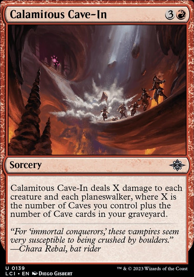 Calamitous Cave-In [#0139] (LCI-U)