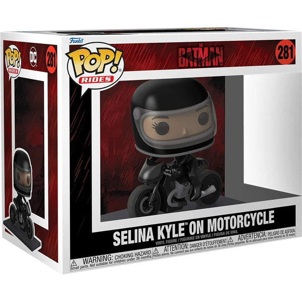 POP Figure Rides: DC The Batman #0281 - Selina Kyle on Motorcycle