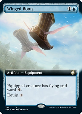 Winged Boots [Extended Art #0289] (AFC-R)