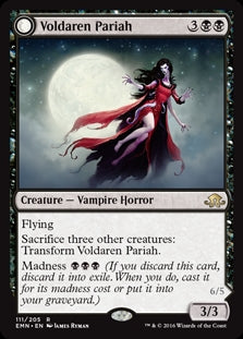 Voldaren Pariah / Abolisher of Bloodlines  (EMN-R)