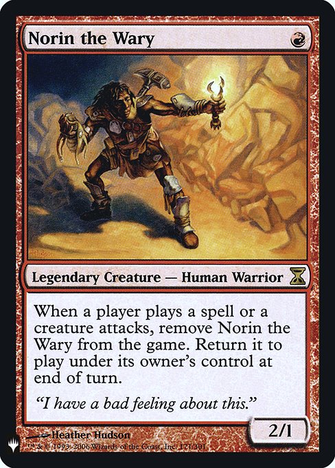 Norin the Wary [Mystery Booster Retail Foils #055] (TSP-R-FOIL)