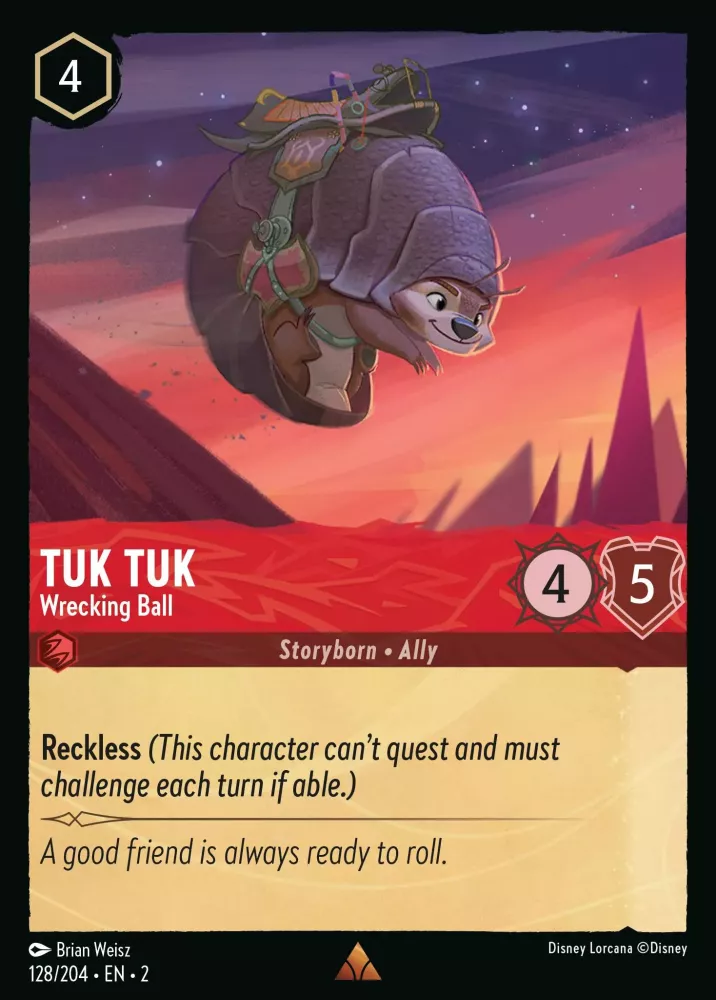 Tuk Tuk - Wrecking Ball (Rise of the Floodborn 128/204) Rare - Near Mint