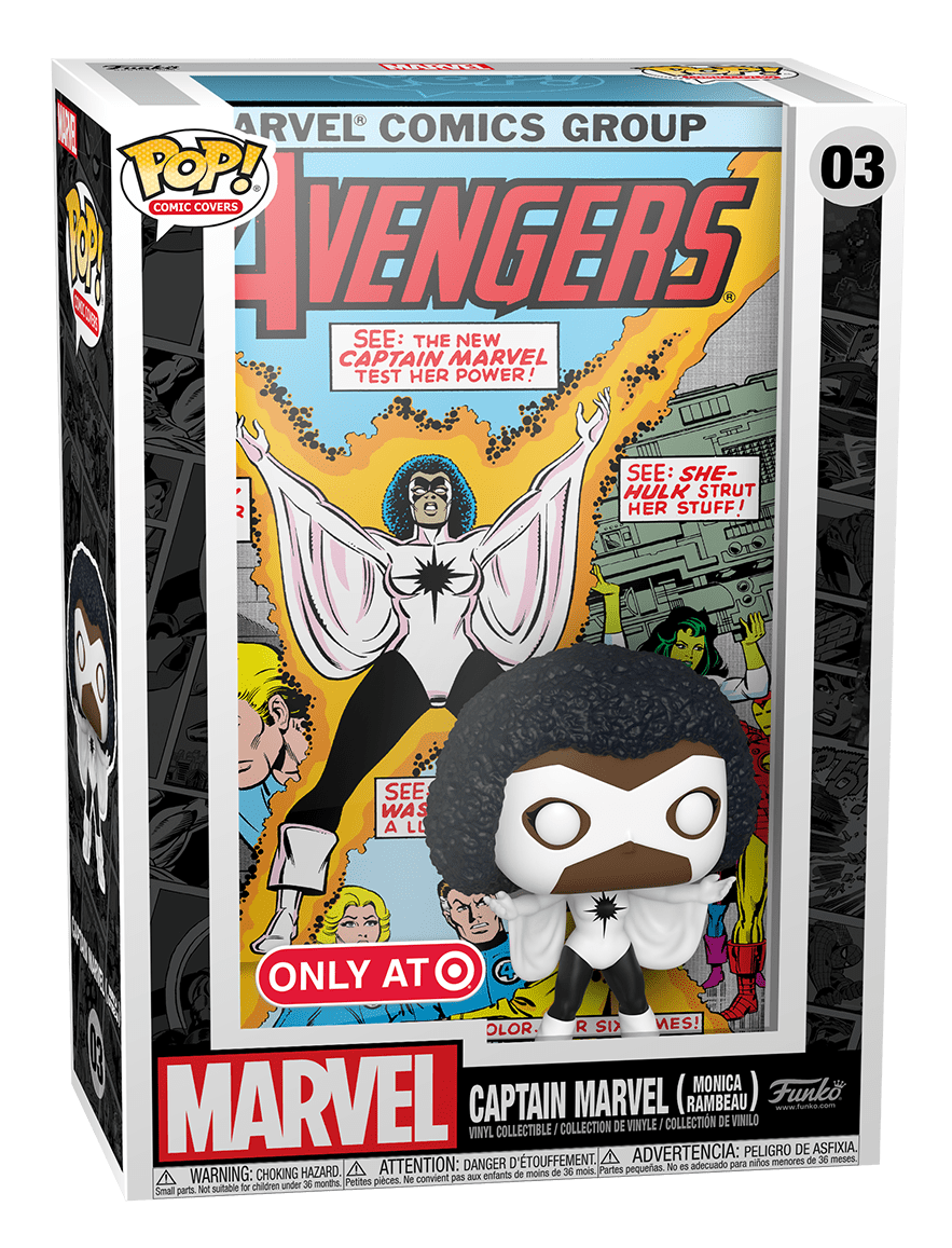 POP Figure Cover: Marvel #0003 - Captain Marvel (Monica Rambeau) (Target)