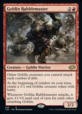 Goblin Rabblemaster [#545] (J22-R)