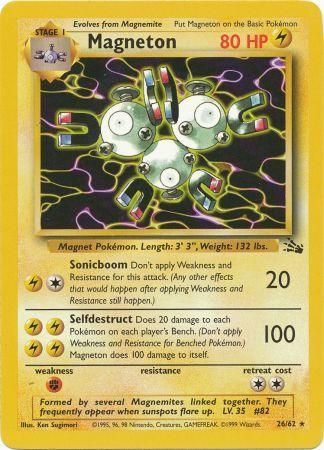 Magneton - 26/62 (FO) Rare - Near Mint Unlimited