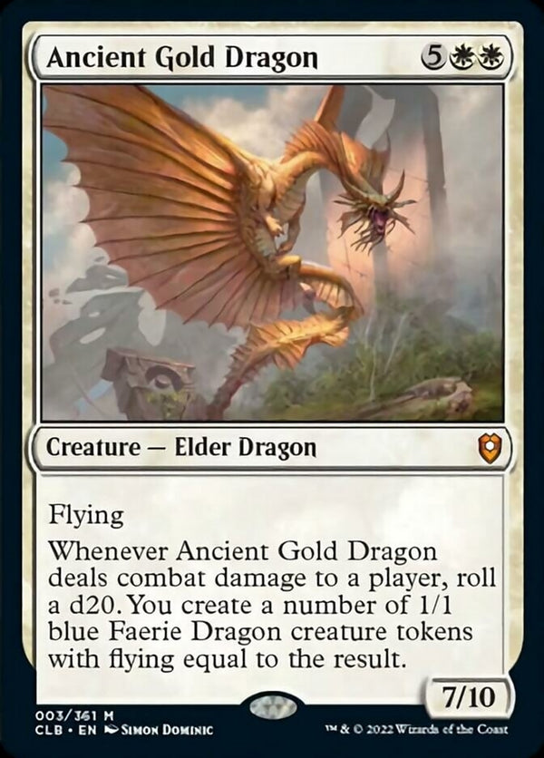 Ancient Gold Dragon (CLB-M)