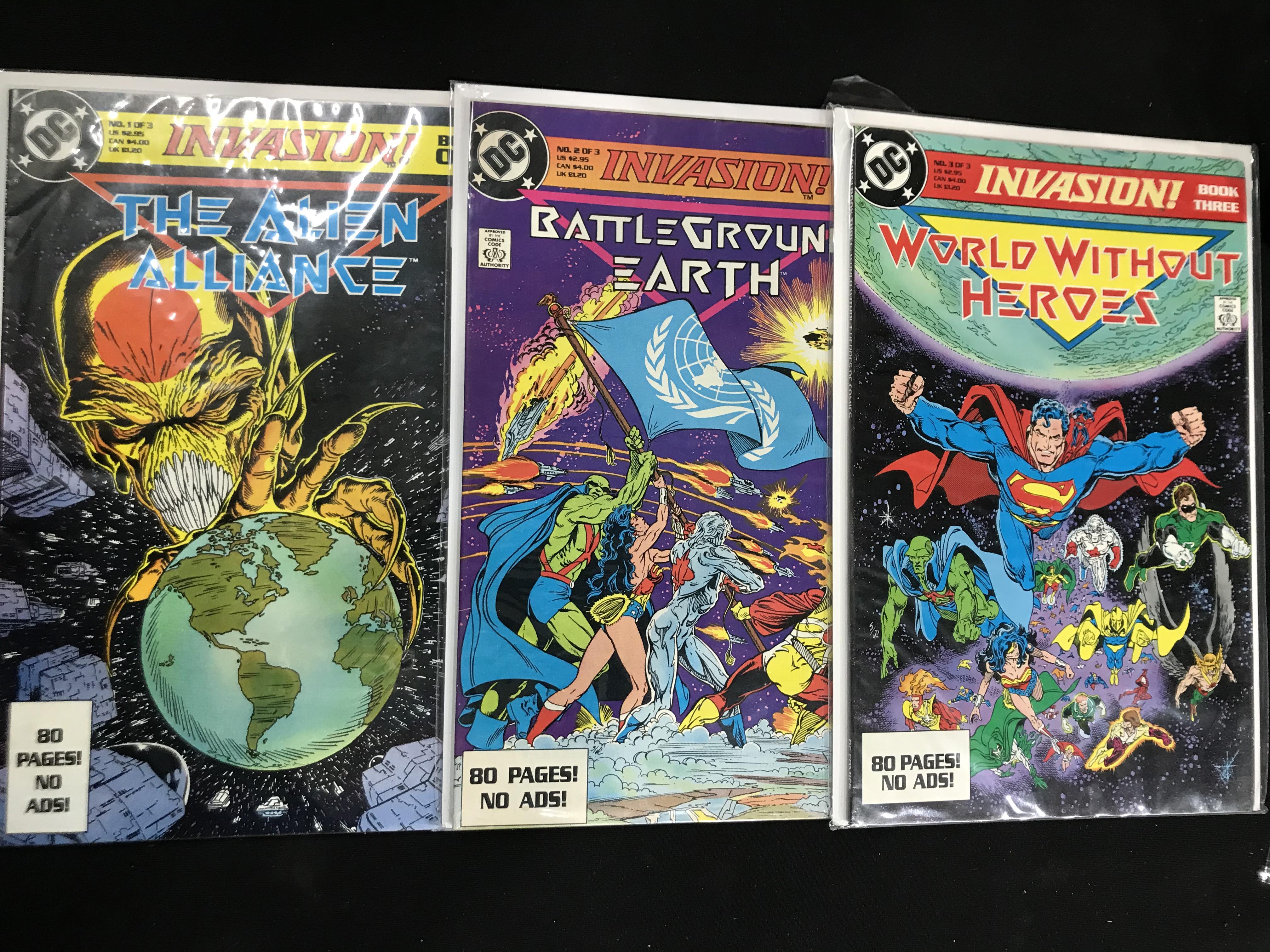 The Alien Alliances #1-3 Comic Bundle (Complete Series)