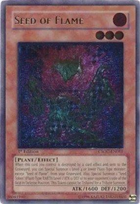 Seed of Flame (CSOC-EN081) Ultimate Rare - Near Mint Unlimited