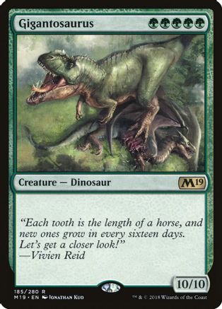 Gigantosaurus (M19-R)