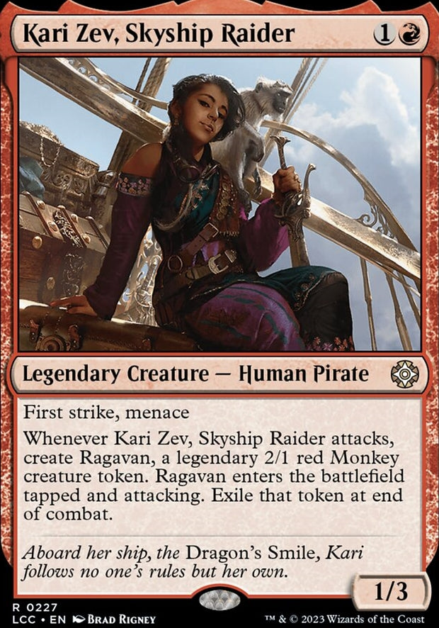 Kari Zev, Skyship Raider [