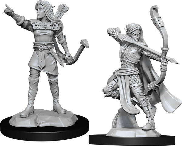 D&D: Nolzur's Marvelous Miniatures - Elf Ranger Female W13