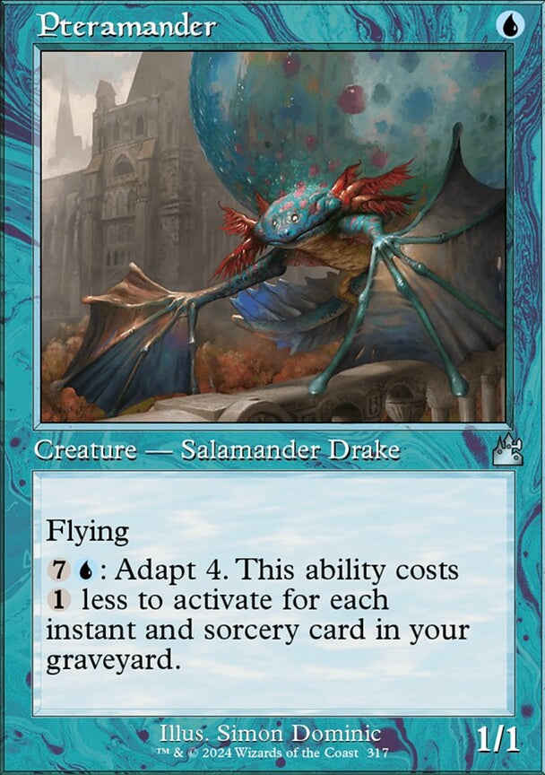 Pteramander [#0317 Retro Frame] (RVR-U)
