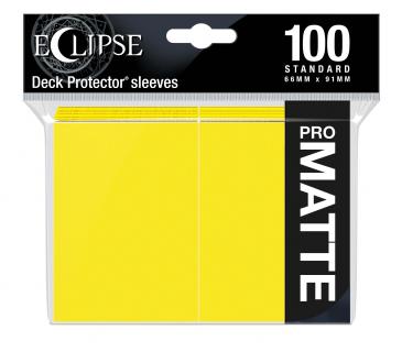 Ultra-PRO: PRO-Matte Eclipse - Lemon Yellow (100)