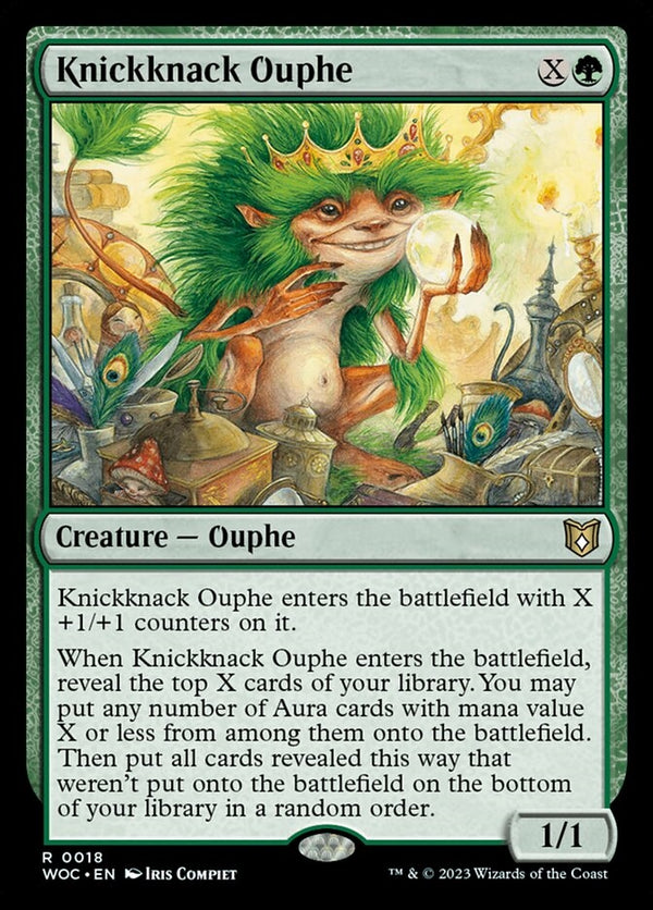 Knickknack Ouphe [#0018 New Commander Cards] (WOC-R)