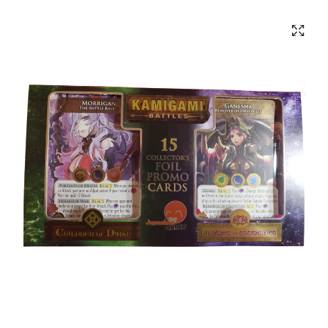 Kamigami Battles DBG: Foil Card Set - Avatars of Cosmic Fire and Children of Danu