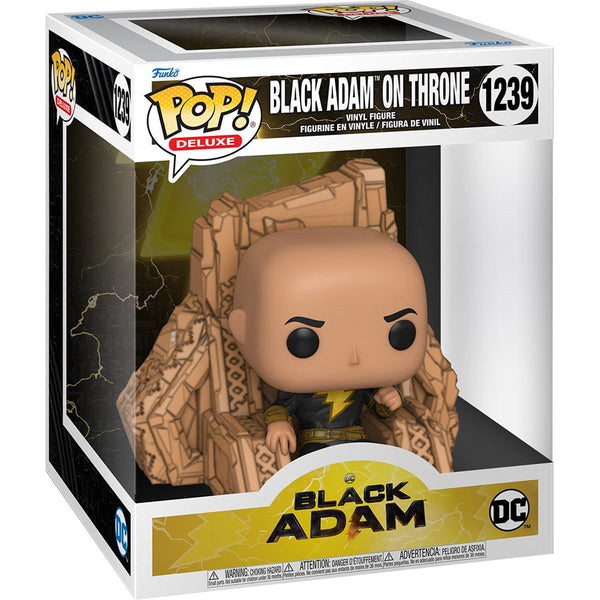 POP Figure Moment: DC Black Adam #1239 - Black Adam on Throne