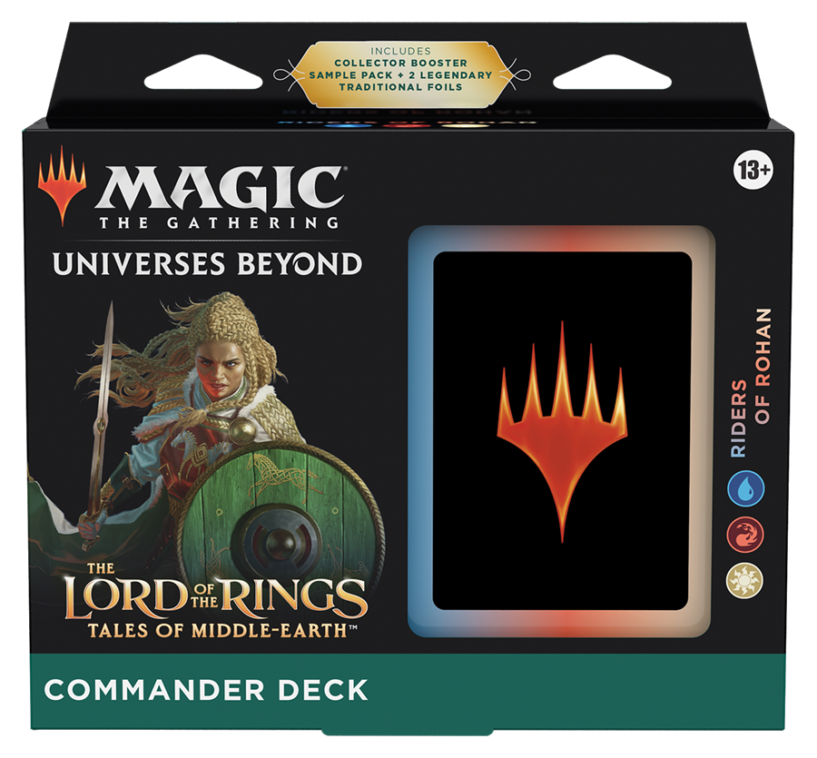MTG: The Lord of the Rings: Tales of Middle-earth - Commander: Riders of Rohan [WUR]