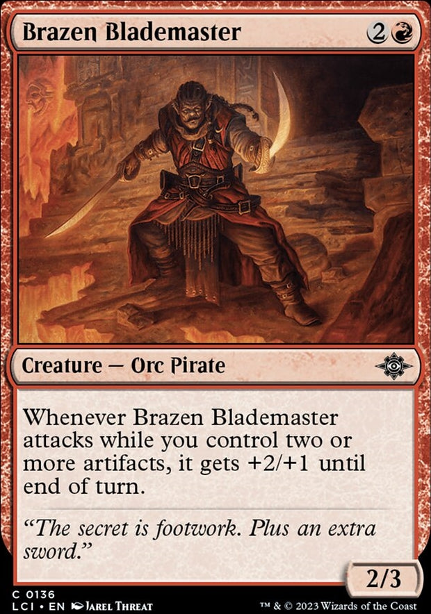 Brazen Blademaster [#0136] (LCI-C)
