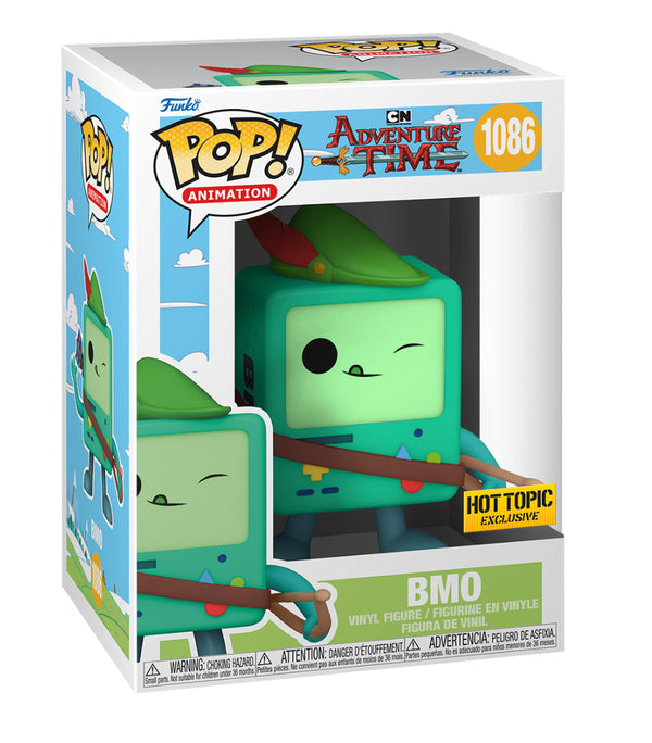 POP Figure: Adventure Time #1086 - BMO (Robin Hood) (Hot Topic)