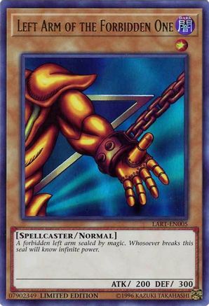 Left Arm of the Forbidden One (LART-EN005) Ultra Rare - Near Mint Limited