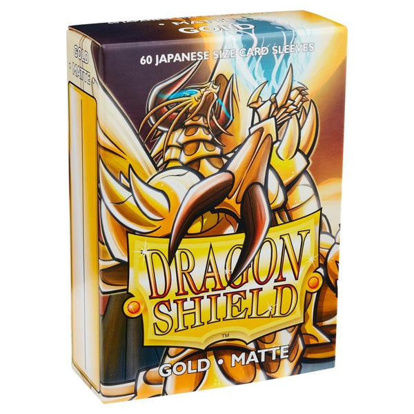 Dragon Shield: Mini - Matte: Gold 60 Count