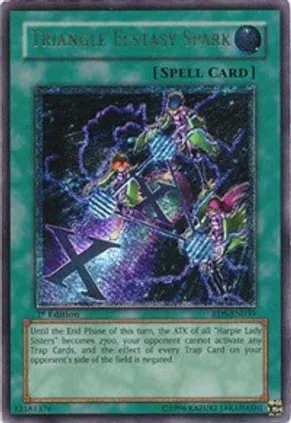 Triangle Ecstasy Spark (RDS-EN039) Ultimate Rare - Moderately Played 1st Edition