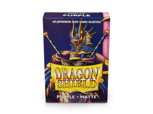 Dragon Shield: Mini - Matte: Purple 60 Count