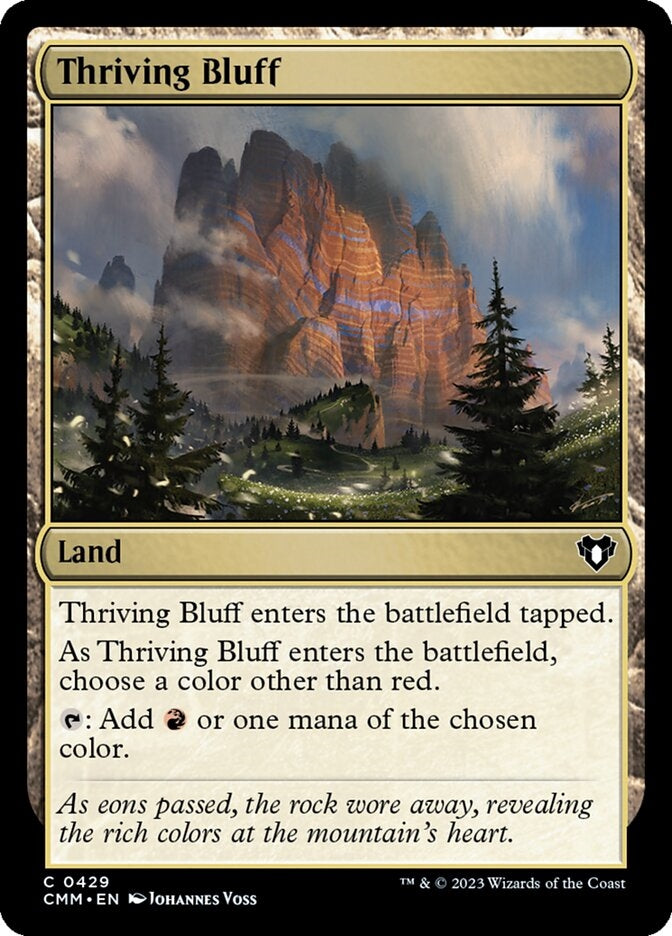 Thriving Bluff [#0429] (CMM-C)