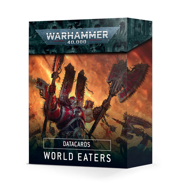 40K: Datacards - Heretic Astartes: World Eaters (9th) (OOP)