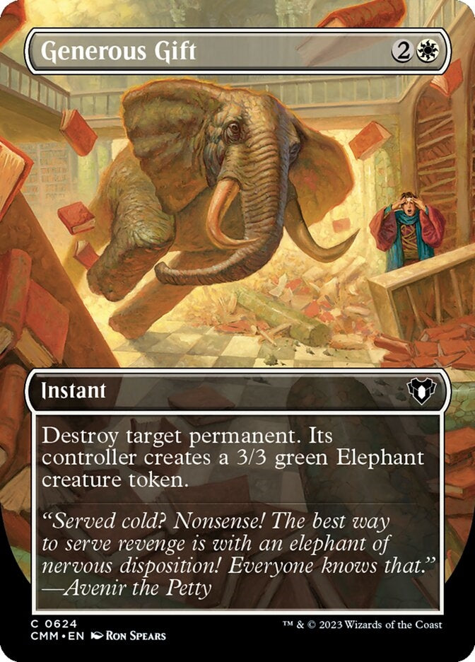 Generous Gift [#0624 Borderless] (CMM-C)