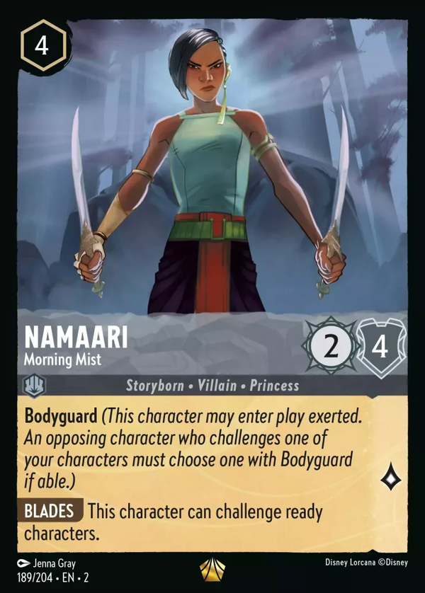 Namaari - Morning Mist (Rise of the Floodborn 189/204) Legendary - Near Mint