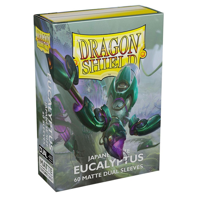 Dragon Shield: Mini - Matte Dual: Eucalyptus (Lehel) 60 Count