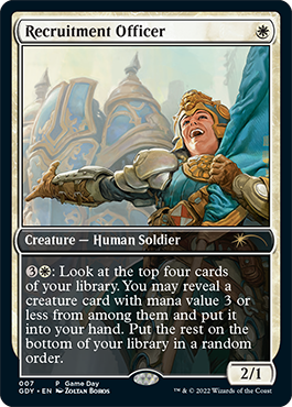 Recruitment Officer (GDY-R) Game Day Promo
