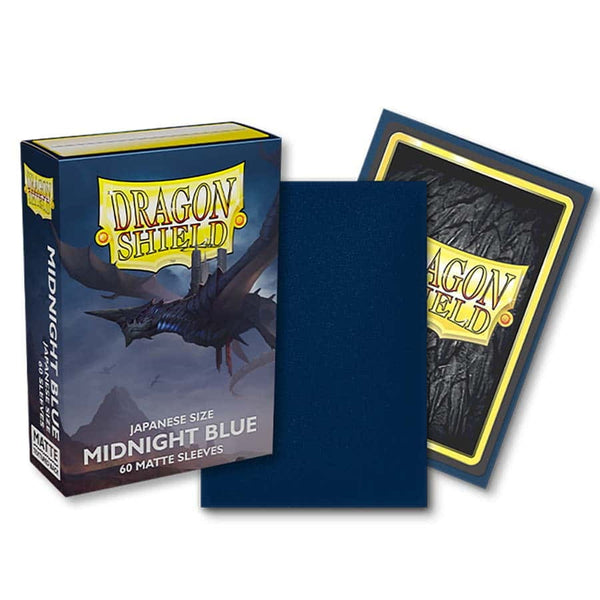 Dragon Shield: Mini - Matte: Midnight Blue 60 Count