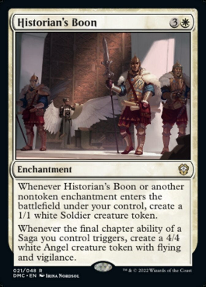 Historian's Boon (DMC-R)