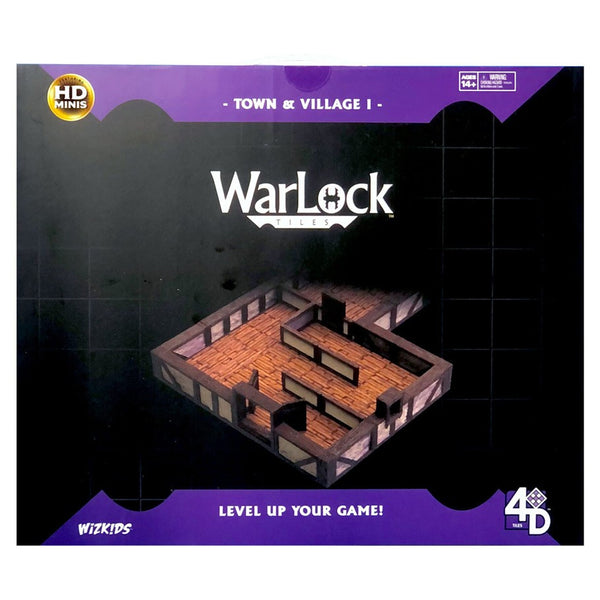 WizKids 4D Tiles: WarLock Tiles - Town & Village 1