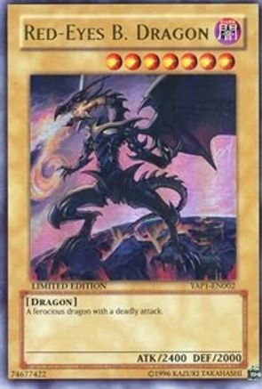 Red-Eyes B. Dragon (YAP1-EN002) Moderate Play